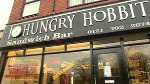 The Hungry Hobbit cafe in Moseley