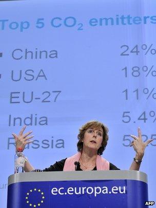 EU climate commissioner Connie Hedegaard