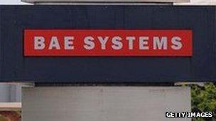 BAE System plant in Warton