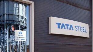 Железнодорожный завод Tata Steel France в городе Хаянже на северо-востоке Франции