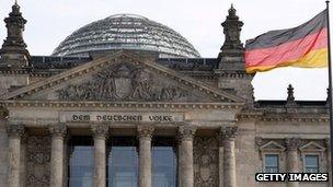 German parliament - Reichstag - in Berlin, file pic