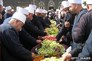 Druze on a pilgrimage