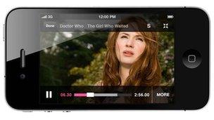BBC iPlayer on iPhone