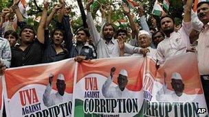 India Places Anti-corruption Bill In Parliament - BBC News