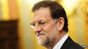 Spain Prime Minister Mariano Rajoy, 19 Dec 11