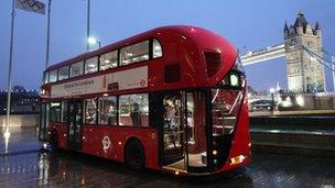 New TfL bus in London