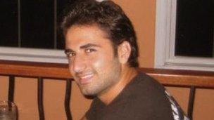 Amir Mirzai Hekmati - photo sent to the BBC by relatives