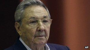 Cuban President Raul Castro. Photo: 23 December 2011