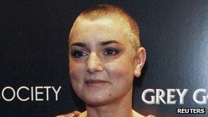 Sinead O'Connor at an event in December 2011