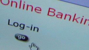 Online bank login