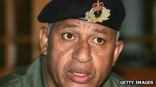 Fiji's military ruler came to power in a coup in 2006.