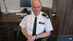 Commander Peter Spindler of the Metropolitan Police