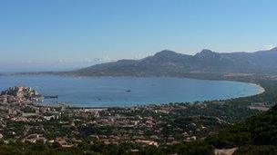 Calvi yn Corsica