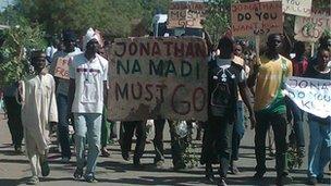 Protesters in Kano, Nigeria. Copyright: Muhammad Abubakar