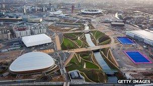 London 2012 Olympics site