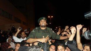 Ali al-Ghanami joins the protesters, 17 February 2011