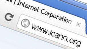 Icann web page