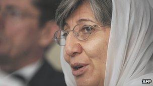 Sima Samar, Head of Afghan Independent Human Rights Commission