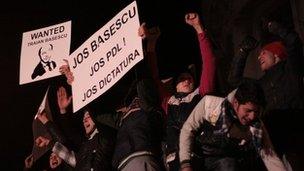 Demonstration in Bucharest, Romania. Photo: Laurentiu Constantin
