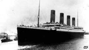 File photograph of the Titanic