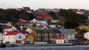 Falklands Tension Argentina Turns Away Cruise Ships Bbc News