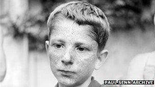 Contract boy at work, Sonnenberg, 1944 (Paul Senn Archive)