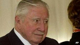Chile's former military ruler Augusto Pinochet in 2000