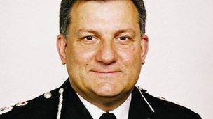 Dyfed-Powys Police chief constable Ian Arundale