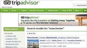 TripAdvisor screenshot