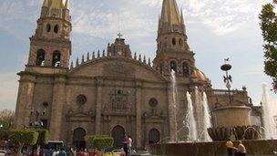 Church in Guadalajara