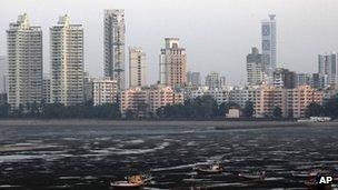 Mumbai skyline, file pic