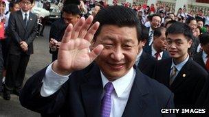 Chinese Vice-President Xi Jinping
