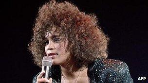 Whitney Houston in 1988