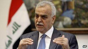 Iraqi Vice-President Tariq al-Hashemi. File photo
