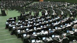 Iran's legislative chamber, the Majlis