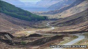 An rathad gu Ceann Loch Iù