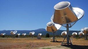 Seti allen telescope store array