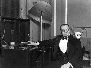 Christopher Stone, announcer for the BBC, 1931