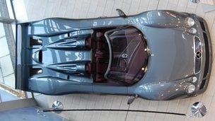 Mercedes sports car