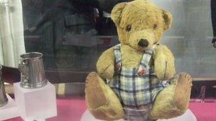 Alan Turing's teddy bear Porgy