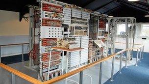 Colossus gallery at The National Museum of Computing