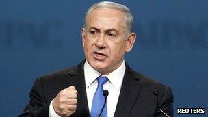 Israel's PM Benjamin Netanyahu in Washington, 5 March 2012