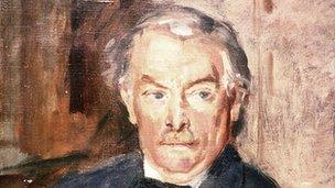 David Lloyd George gan Augustus John