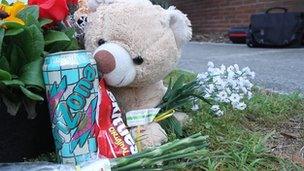 Skittles and iced tea at a Trayvon Martin memorial