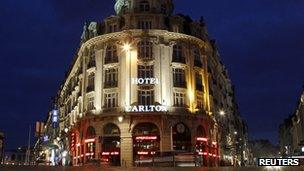 The Carlton Hotel in Lille, France (file pic)