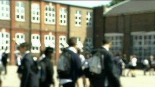 Disgyblion ysgol