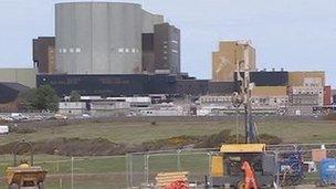 The existing Wylfa plant on Anglesey