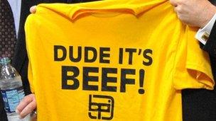 Beef industry T-shirt