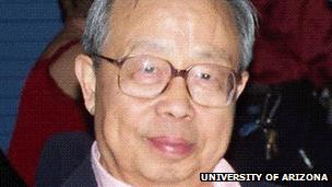 Fang Lizhi, in undated photo from University of Arizona