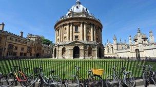 The Radcliffe Camera at Oxford